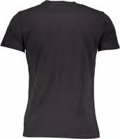 Black Cotton Men's T-Shirt 2