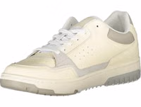 Beige Sports Sneakers with Unique Embroidery 3