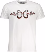 White Cotton Men T-Shirt 1