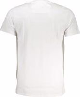 White Cotton Men T-Shirt 2