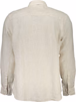 Beige Linen Men's Shirt 2