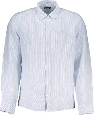 Azzurro Linen Men Shirt