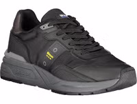 Black Polyurethane Men Sneaker 2