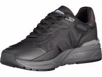 Black Polyurethane Men Sneaker 3