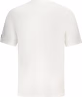 White Cotton Men T-Shirt 2