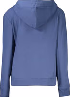 Blue Cotton Women Sweatshirt 2