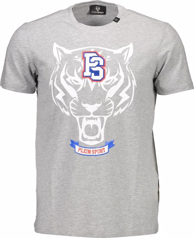 Grigio Cotton Men T-Shirt