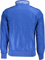 Blu Polyester Men's Jacket 2