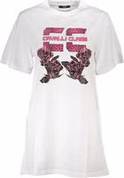 White Cotton Women's Dress 1