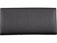 Black Polyurethane Women Wallet 2