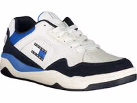Blue Polyurethane Men Sneaker 2