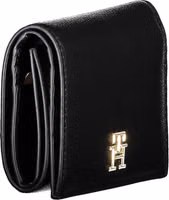 Black Polyurethane Women Wallet 3
