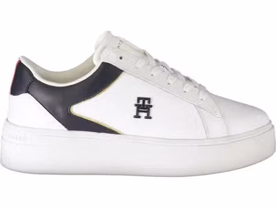 Bianco Polyurethane Women Sneaker