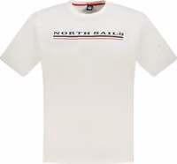White Cotton Mens T-Shirt 1