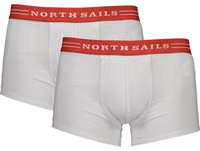 White Cotton Men's Boxer Briefs 1