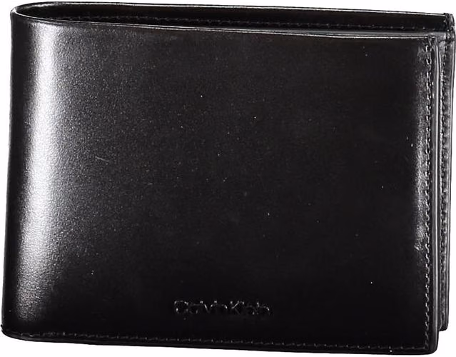 Black Leather Men Wallet