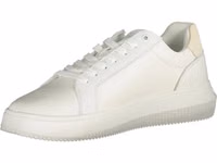 White Polyurethane Men's Sneaker 3