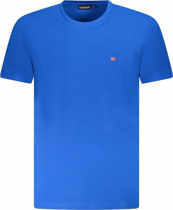 Azzurro Cotton Men T-Shirt