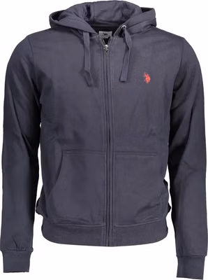 Blue Cotton Men's Sweatshirt