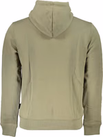 "Verde Cotton Men's Sweatshirt with Hood" 2
