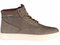 Brown Polyester Men Boot 1
