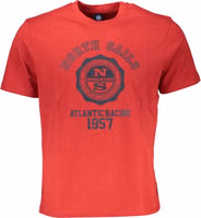 Red Cotton Men T-Shirt 1
