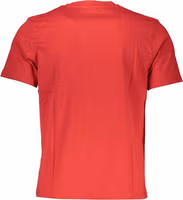 Red Cotton Men T-Shirt 2
