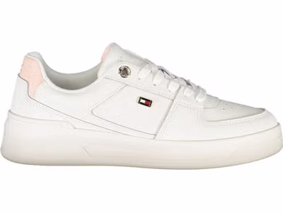 White Leather Women Sneaker