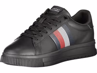 Black Polyurethane Men Sneaker 3