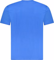 Blue Cotton Men's T-Shirt 2