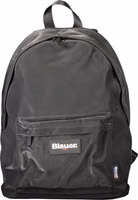 Black Polyester Men Backpack 1
