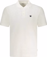 White Cotton Men Polo Shirt 1