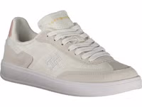 White Polyurethane Women Sneaker 2