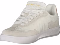 White Polyurethane Women Sneaker 3