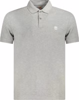 "Gray Cotton Men Polo Shirt" 1