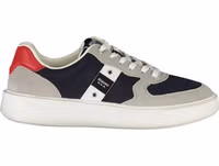 Blue Polyurethane Men Sneaker 1