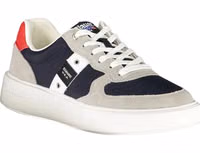 Blue Polyurethane Men Sneaker 2