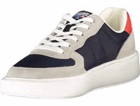 Blue Polyurethane Men Sneaker 3