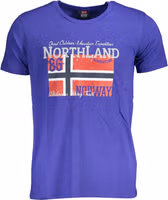 Blu Cotton Men T-Shirt 1