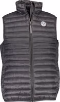 Black Polyamide Men's Vest 1
