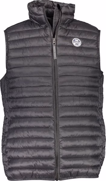 Black Polyamide Men's Vest