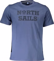 Blue Cotton Men T-Shirt 1