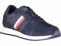 Blue Polyester Men Sneaker 3