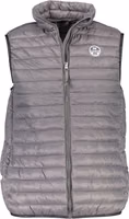 Grigio Poliammide Mens Vest 1