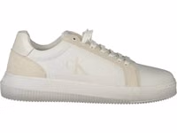 White Polyurethane Men Sneaker 1