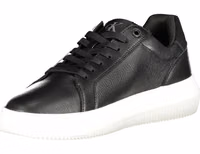 Black Polyurethane Men Sneaker 3