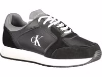 Black Polyurethane Men Sneaker 2