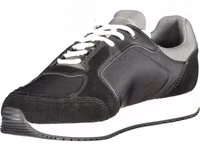 Black Polyurethane Men Sneaker 3