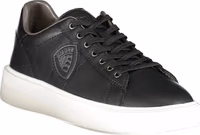 Black Polyurethane Men's Sneaker 2