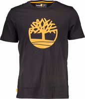 Black Organic Cotton Men T-Shirt 1